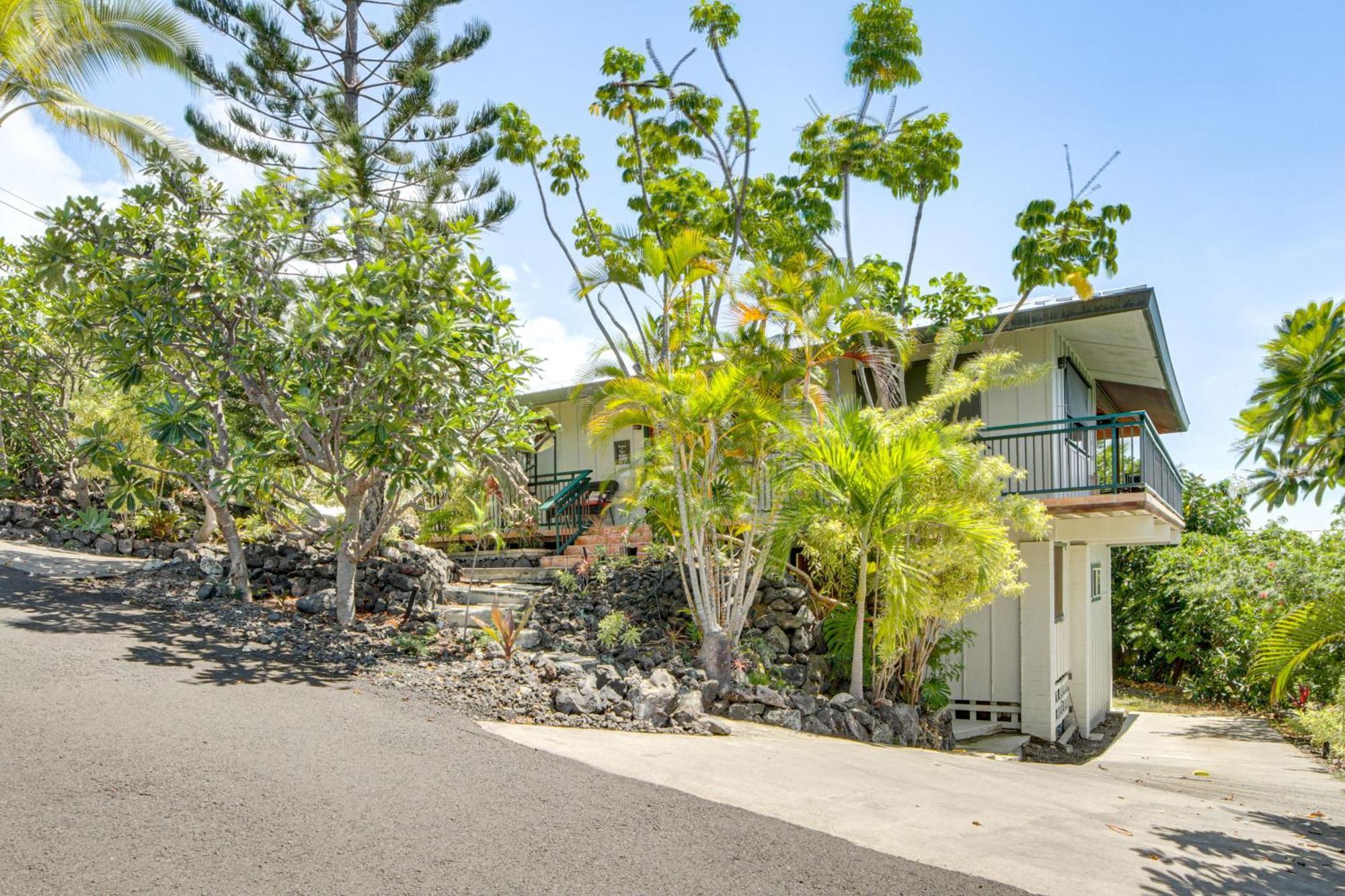 Ocean-View Bungalow Walk To Pebbles Beach! Hookena ภายนอก รูปภาพ