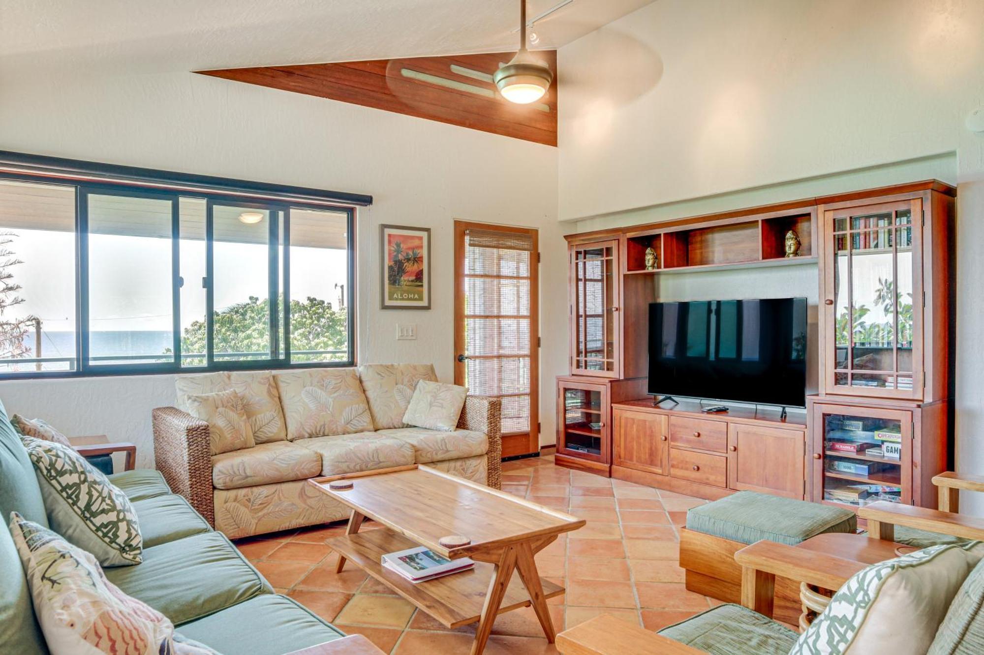 Ocean-View Bungalow Walk To Pebbles Beach! Hookena ภายนอก รูปภาพ