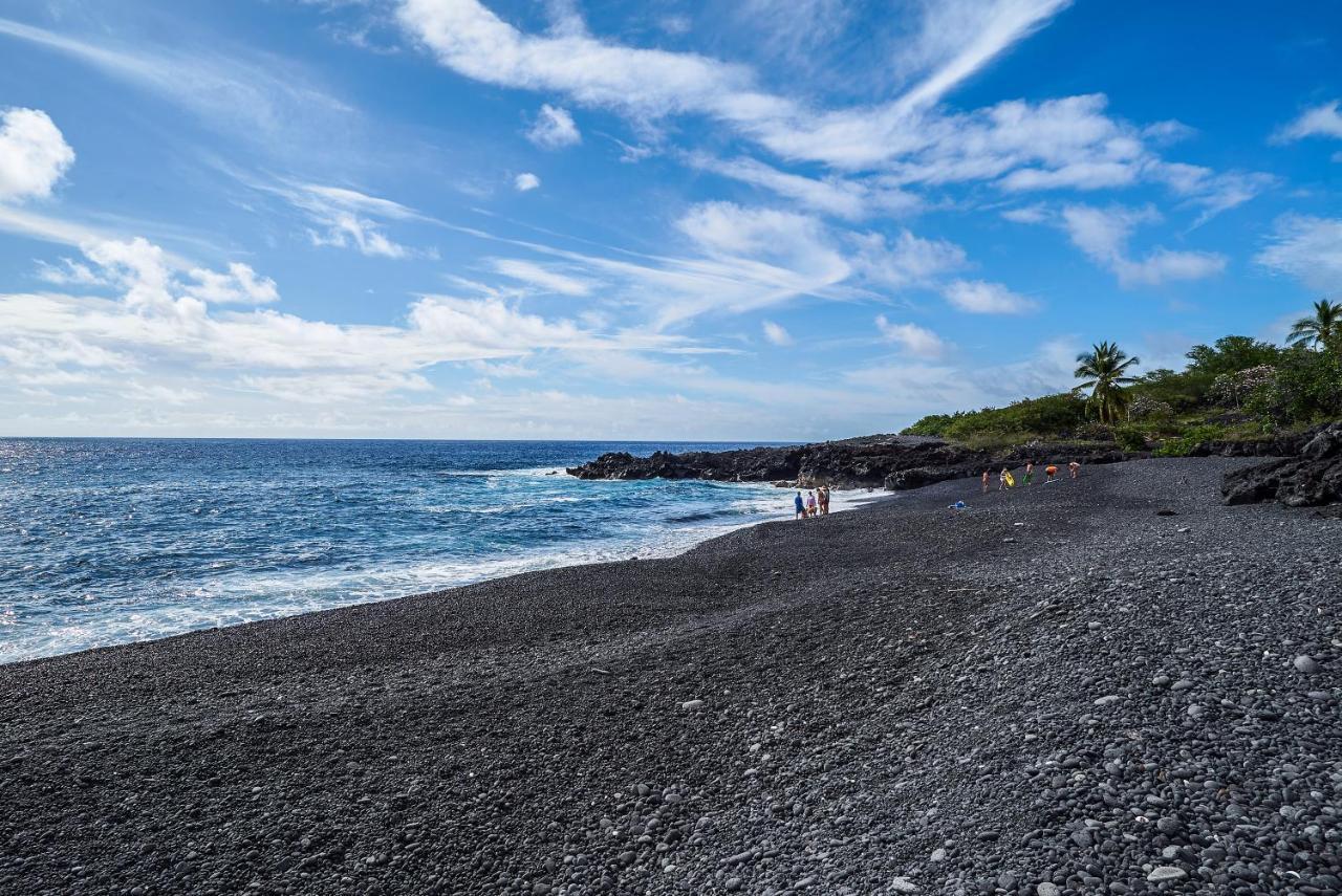 Ocean-View Bungalow Walk To Pebbles Beach! Hookena ภายนอก รูปภาพ